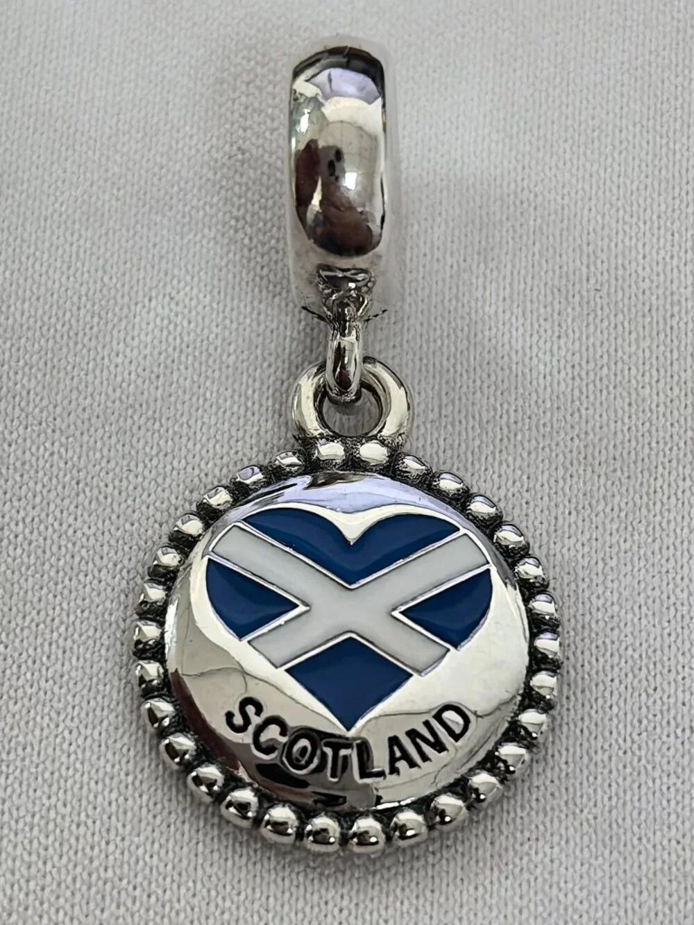 Pandora SCOTLAND Exclusive Dangle Charm Pendant, S925 Silver Jewelry - Picture 1 of 4
